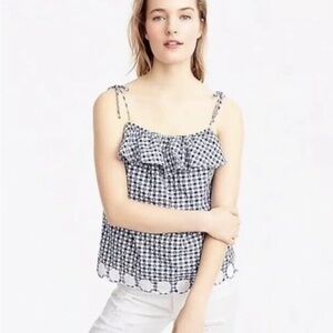 J. Crew Gingham Top